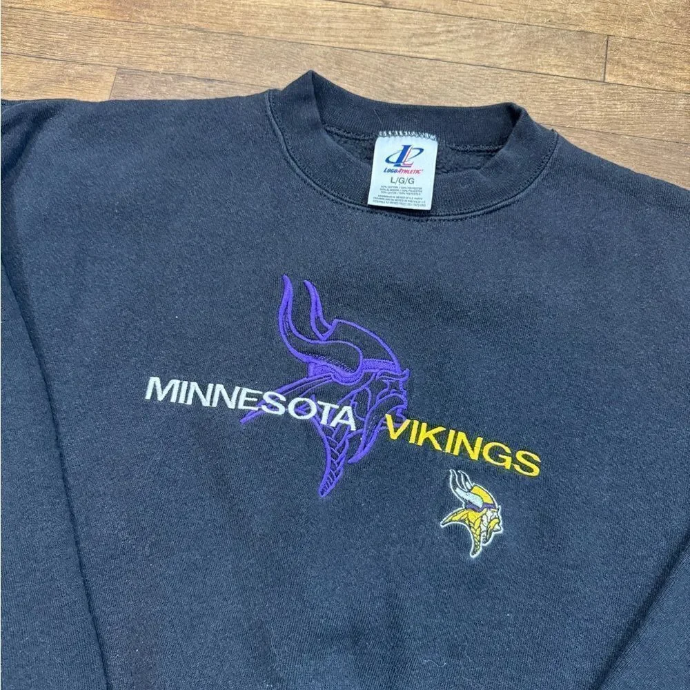 Vintage Minnesota Vikings Crewneck Sweatshirt